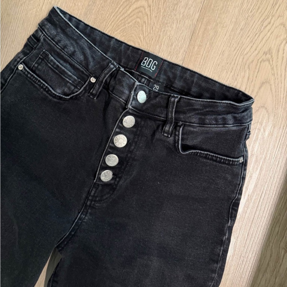 BDG Black High-Waisted Jeans
